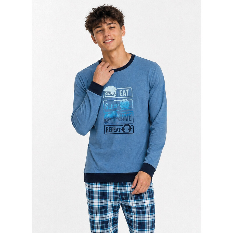 Pyžamo délka rukávů model 22343638 - Cornette