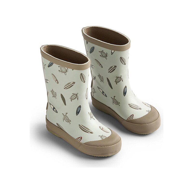 Boty Wheat Khaki/ Türkis 461072