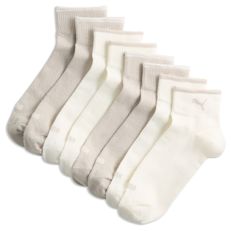 PUMA Womens Quarter Socks (4-Pack)