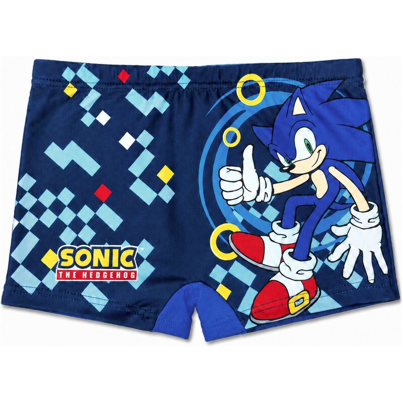DIFUZED Chlapecké plavky boxerky Ježek Sonic – Speed Run