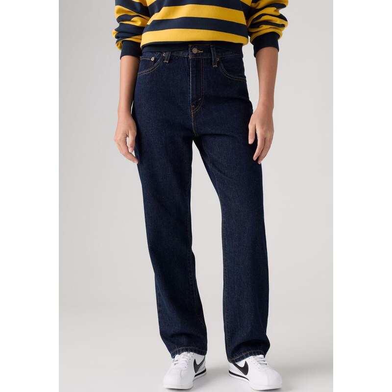 LEVIS  Džíny Easy Dad tmavě modrá
