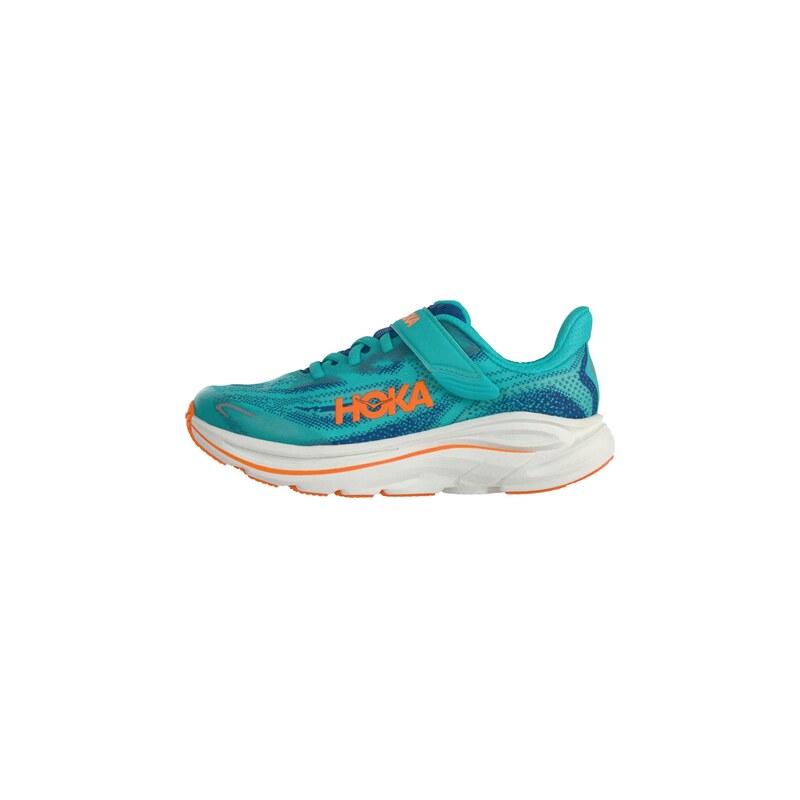 HOKA Sportovní boty CLIFTON 10 modrá / světlemodrá / oranžová