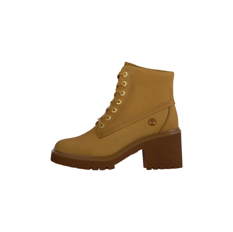 TIMBERLAND Šněrovací kozačky velbloudí