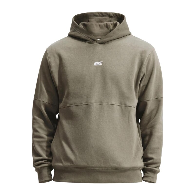 Nike Sportswear Mikina Club khaki / bílá