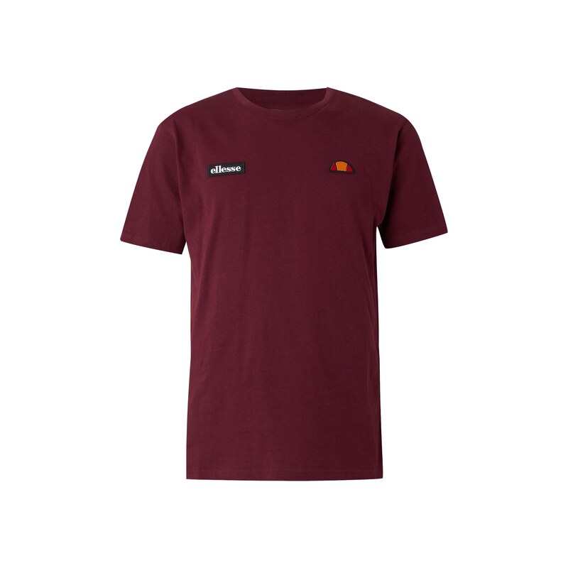 ELLESSE Tričko Floran oranžová / červená / černá / bílá