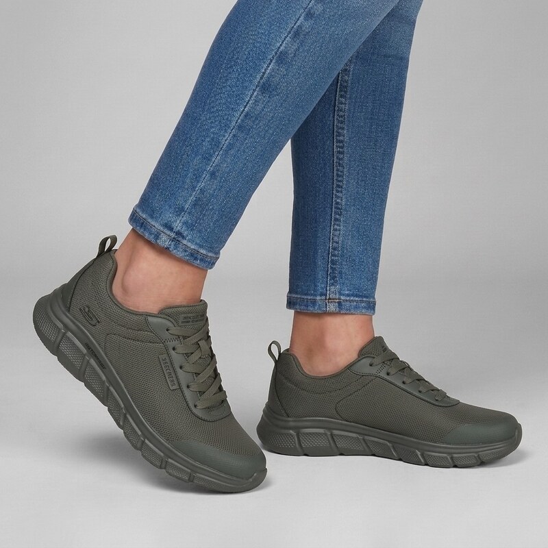 Skechers bobs b flex - rainy edge waterproof OLIVE