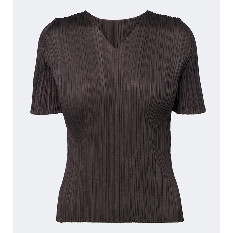 Pleats Please Issey Miyake Monthly Colors: August pleated top
