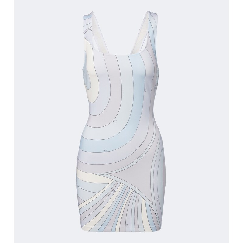 Pucci Iride jersey minidress