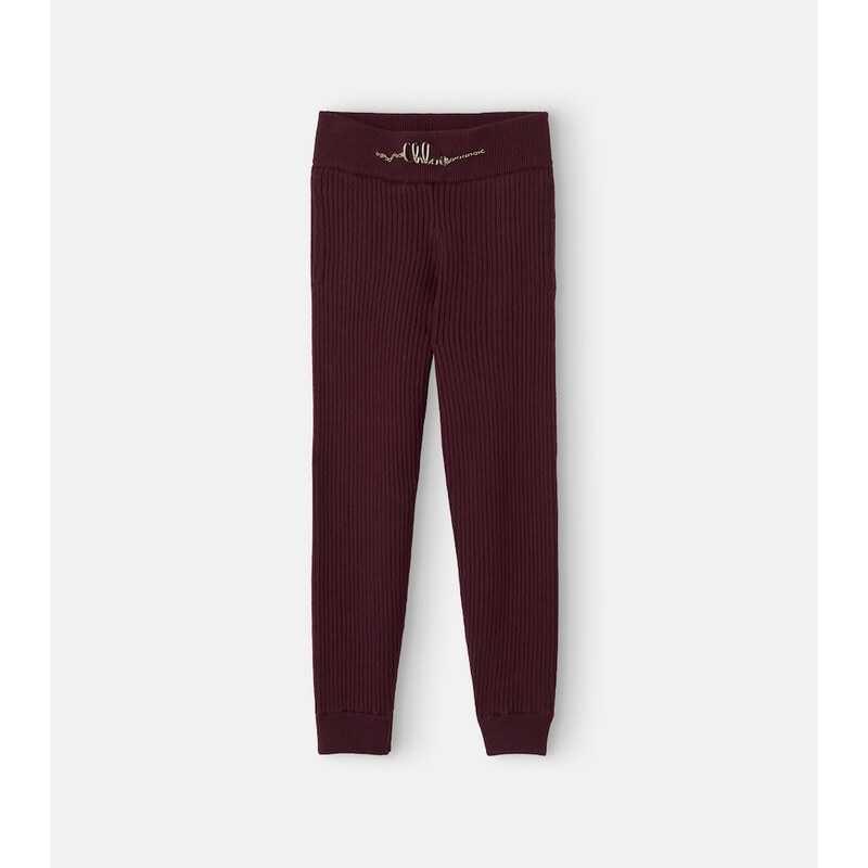 Chloé Kids Cotton and cashmere-blend sweatpants