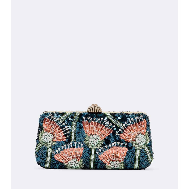 Valentino Garavani Carry Secrets embellished clutch
