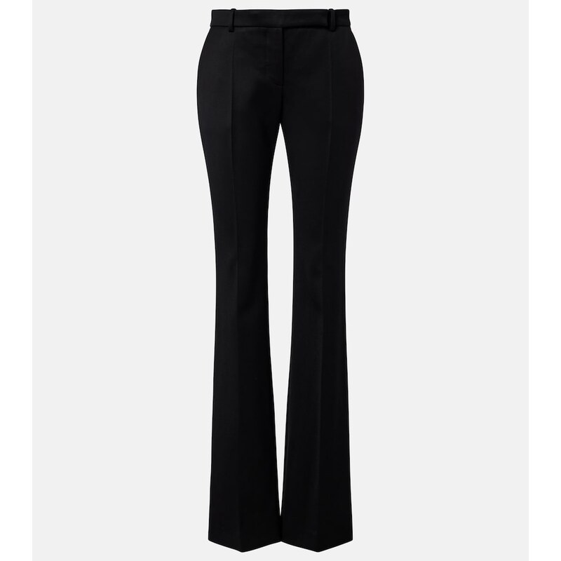McQueen Wool flared pants