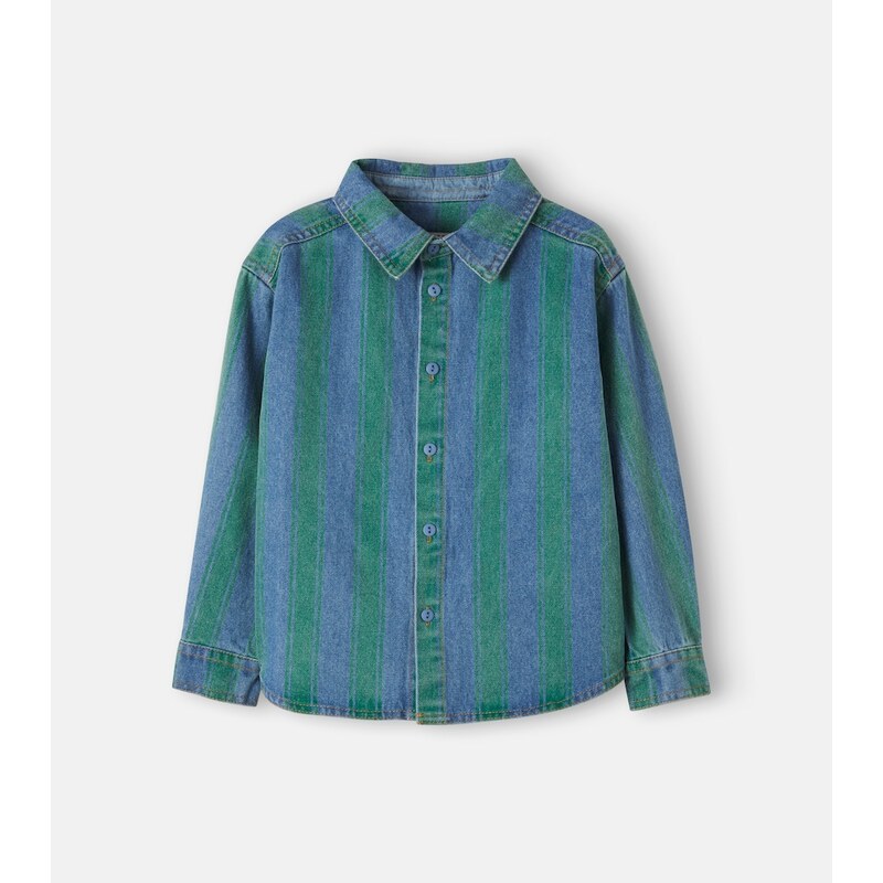 Tinycottons Striped denim shirt