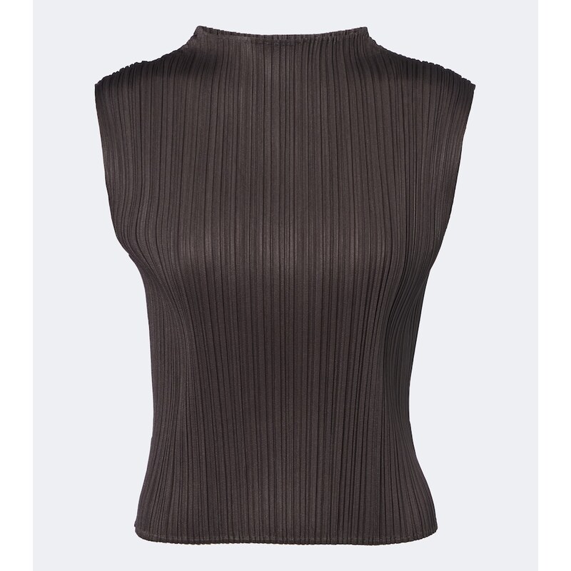 Pleats Please Issey Miyake Monthly Colors: August pleated top