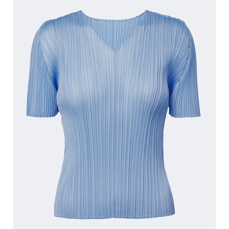 Pleats Please Issey Miyake Monthly Colors: August pleated top