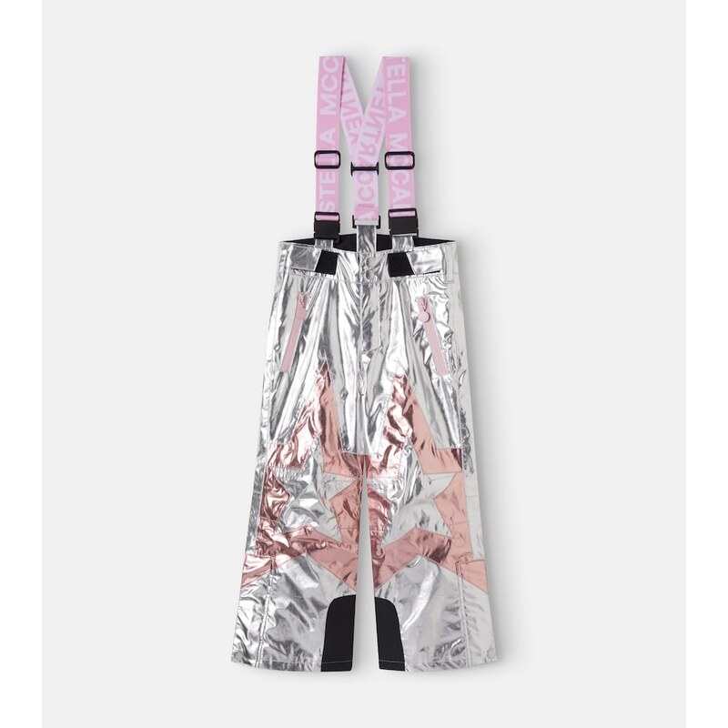 Stella McCartney Kids Appliqué ski salopettes