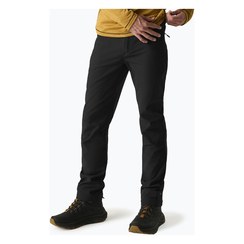 Pánské softshellové kalhoty REGATTA Geo Softshell black