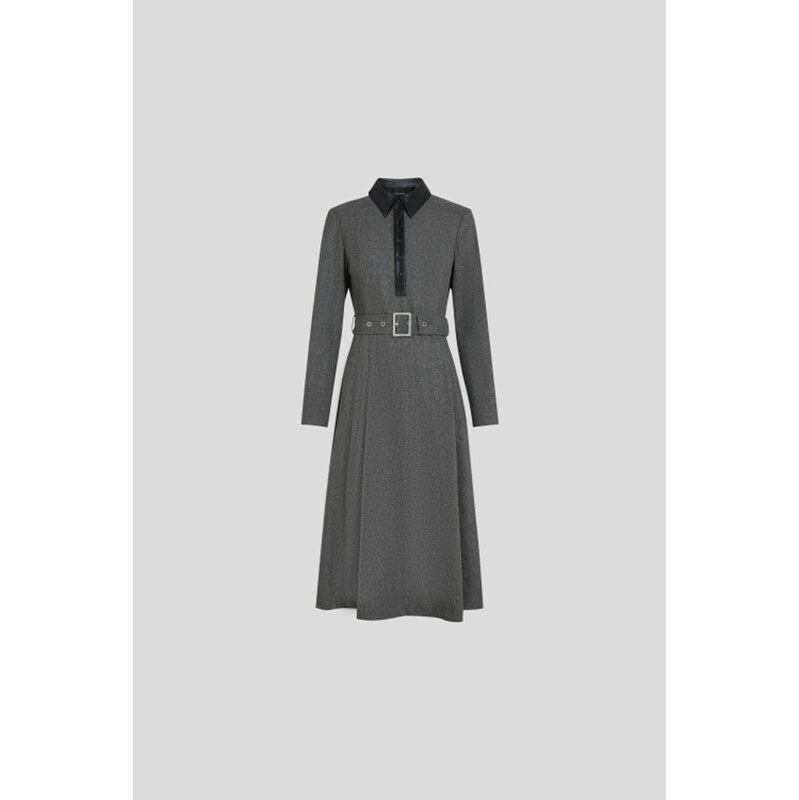 ŠATY KARL LAGERFELD FLANNEL DRESS