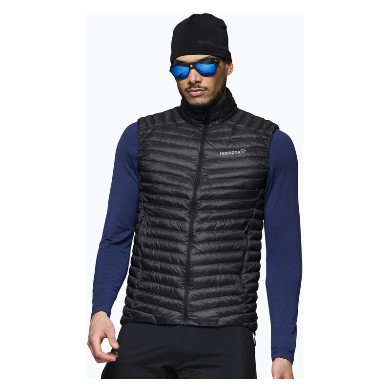 Vesta NORRONA Trollveggen Down800 Super Light caviar black