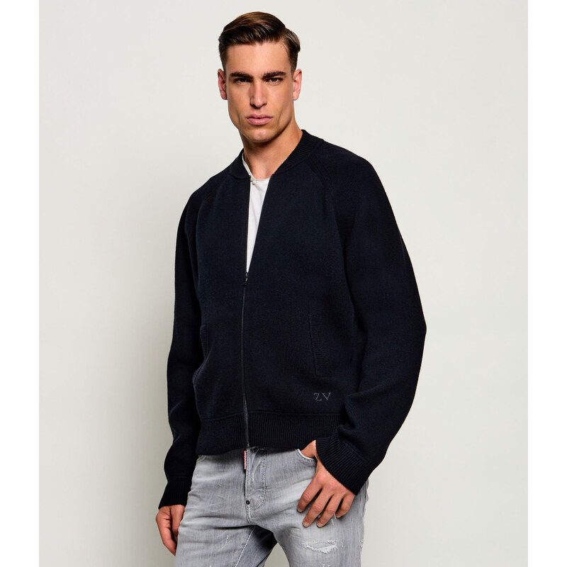 Zadig&Voltaire Vlněný svetr Gweno | Relaxed fit | s příměsí