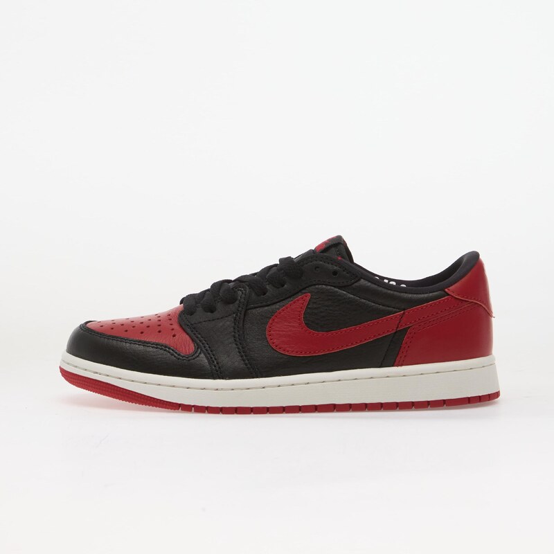 Air Jordan 1 Low OG Banned Black/ Black-Varsity Red-Summit White