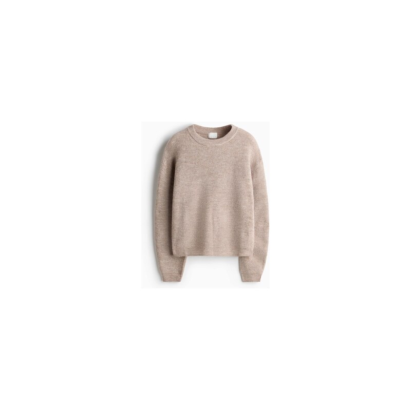 H&M - Svetr - Světlá Hnědošedá