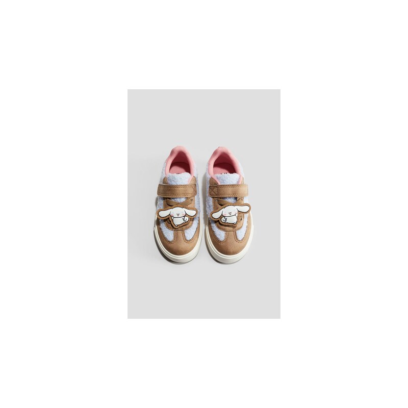 H&M - Huňaté tenisky - Béžová/Cinnamoroll