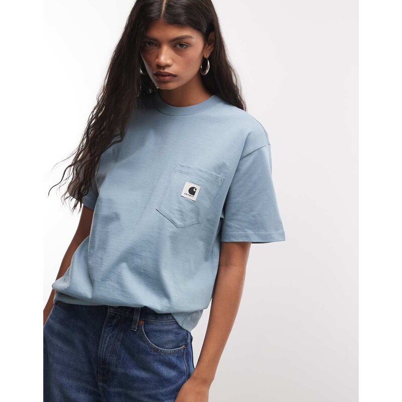 Carhartt WIP Pocket t-shirt in blue