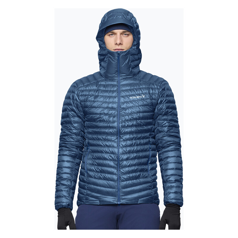Pánská péřová bunda Norrona Trollveggen Down800 Super Light Hood