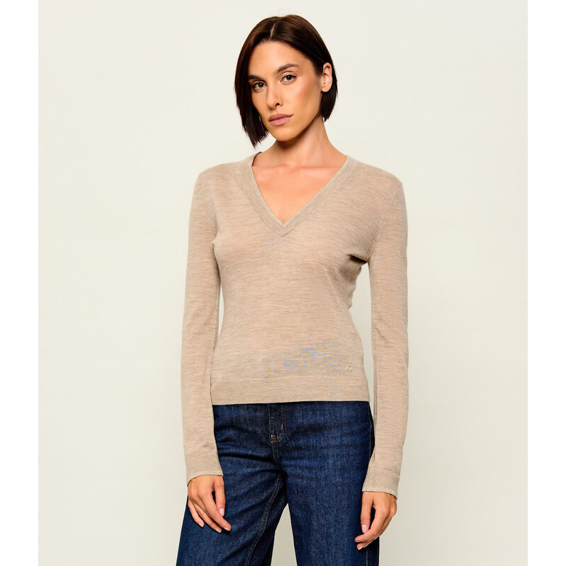 GUESS Vlněný svetr Priscilla | Slim Fit