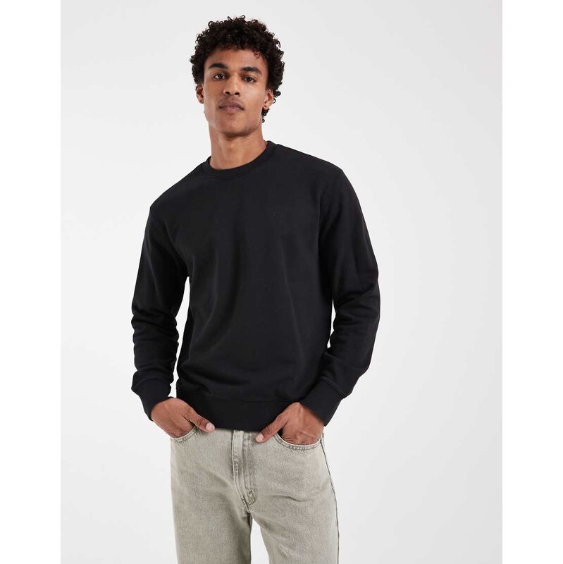Levis original house mark sweatshirt in black