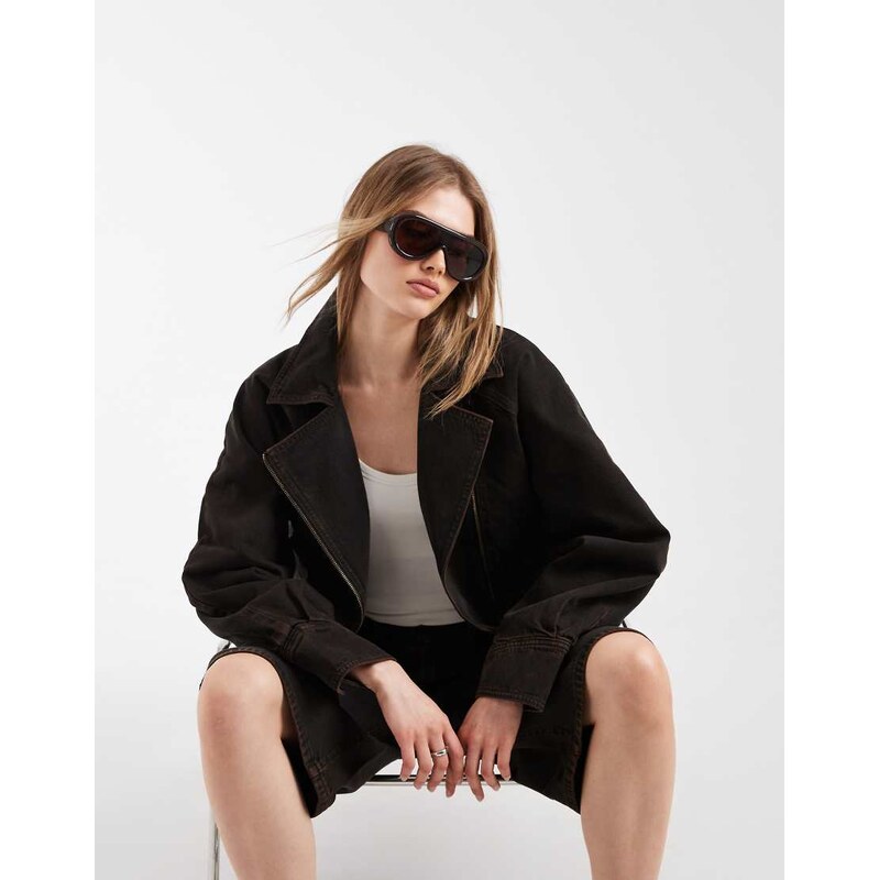 Levis 80s bomber jacket in brown-No colour