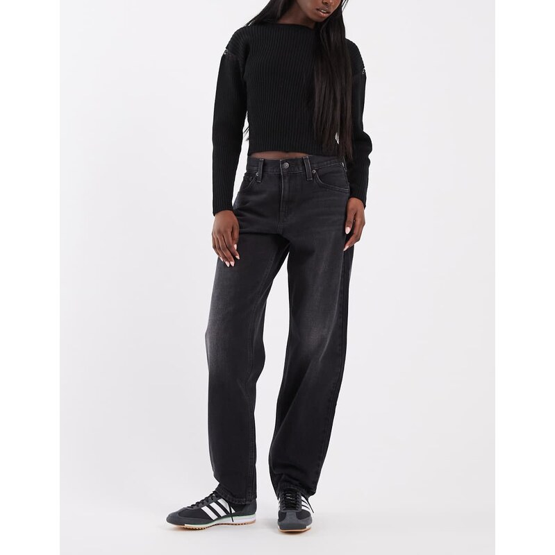 Levis loose tapered jeans in black