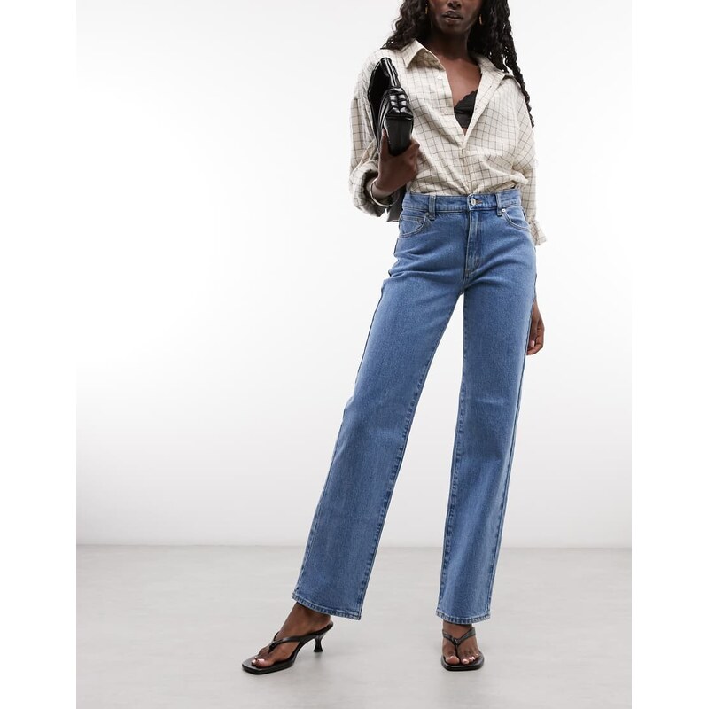 Abrand Jeans 95 straight leg jeans in mid blue
