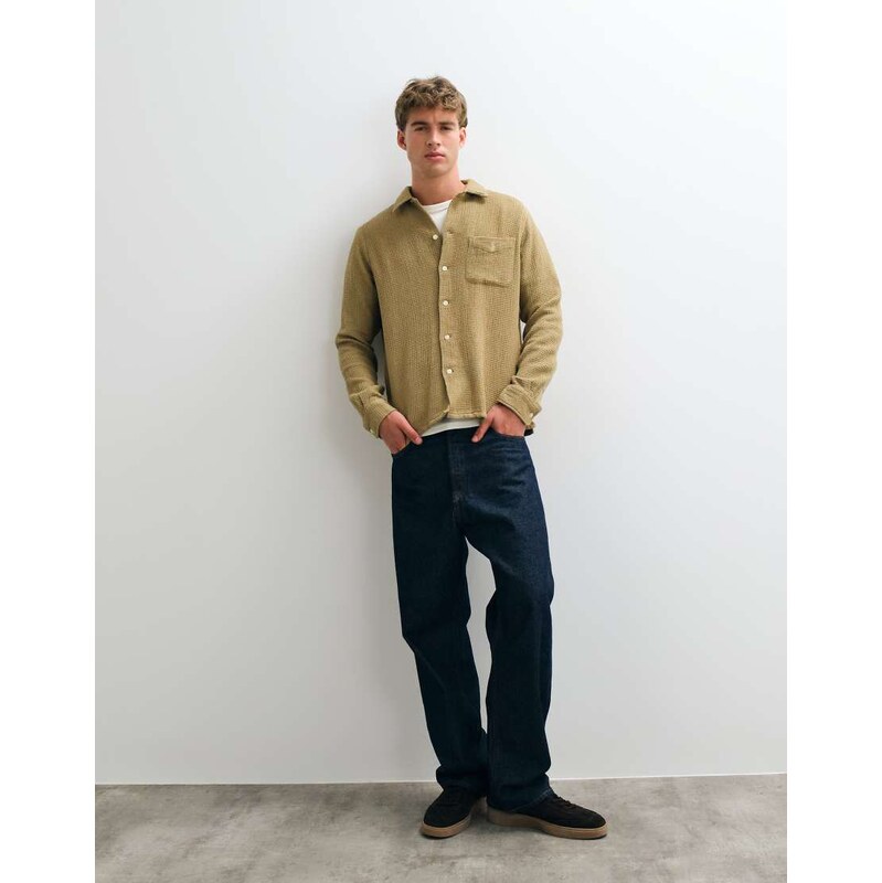 Polo Ralph Lauren Sport woven shirt in khaki-Green