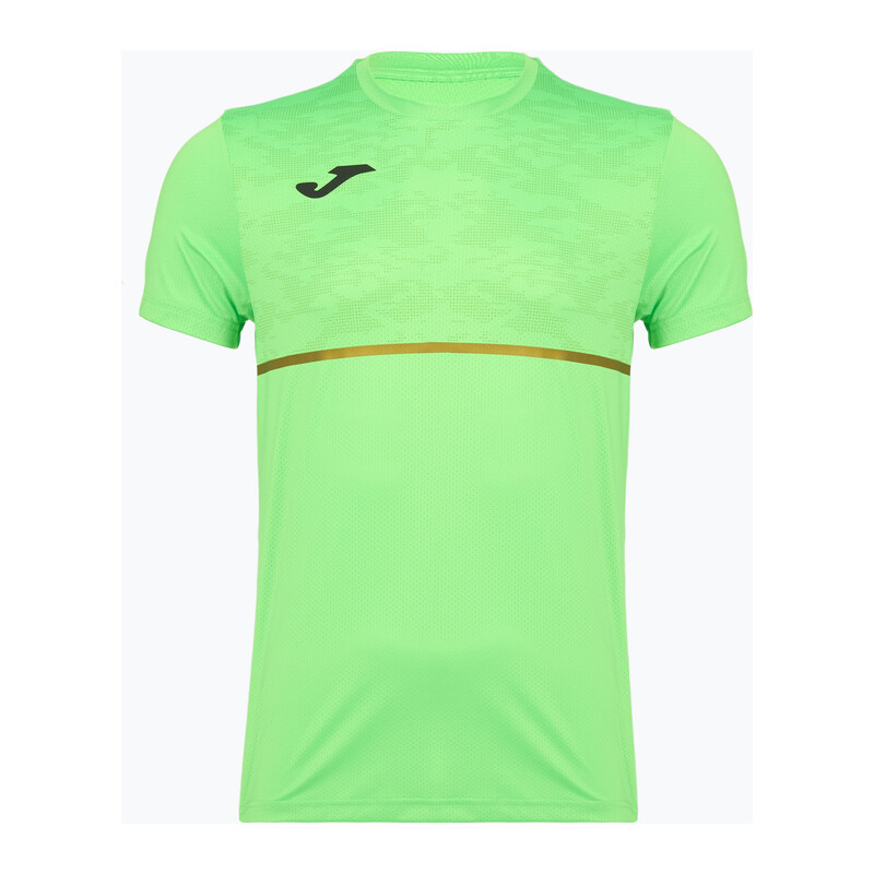 Pánské běžecké tričko Joma Record III fluor green