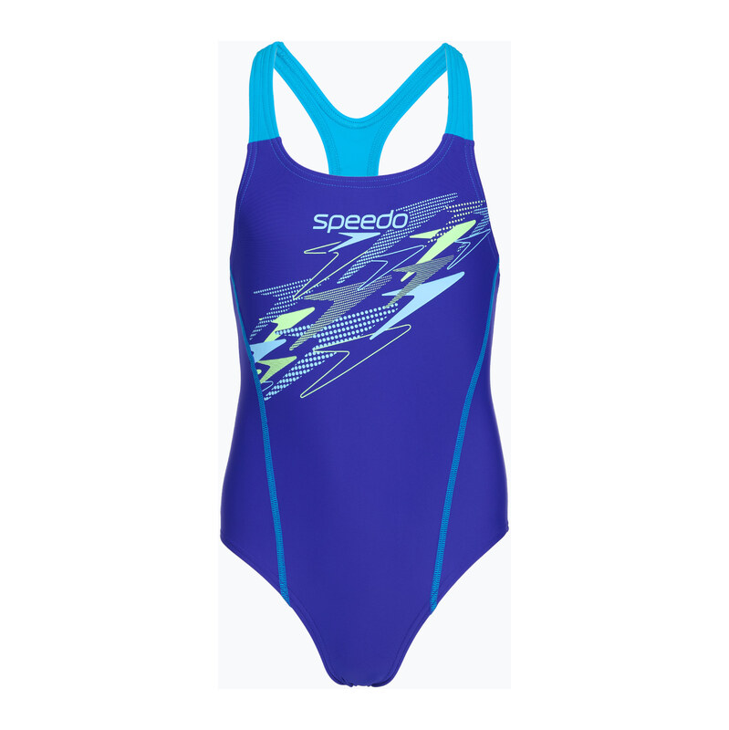 Dětské jednodílné plavky Speedo Medley Logo Medalist sapphire