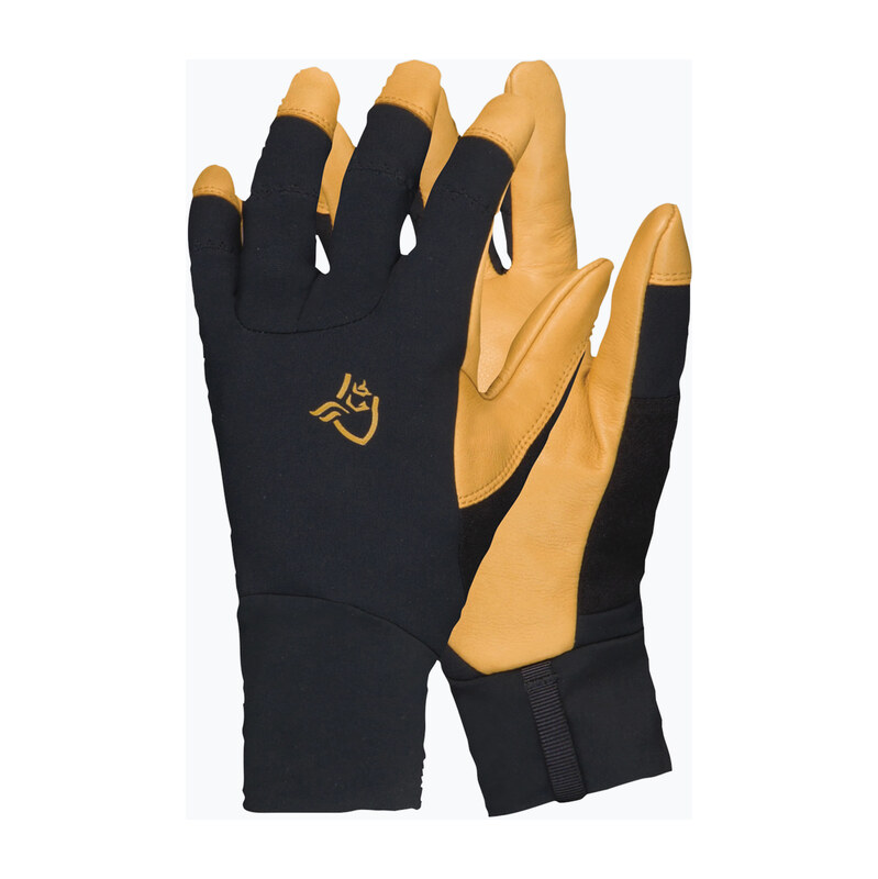 Lyžařské rukavice NORRONA Lyngen Windstopper Leather caviar