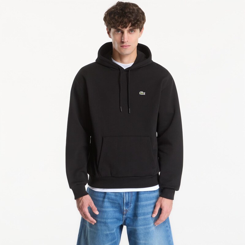 Mikina Lacoste Hoodie Black M