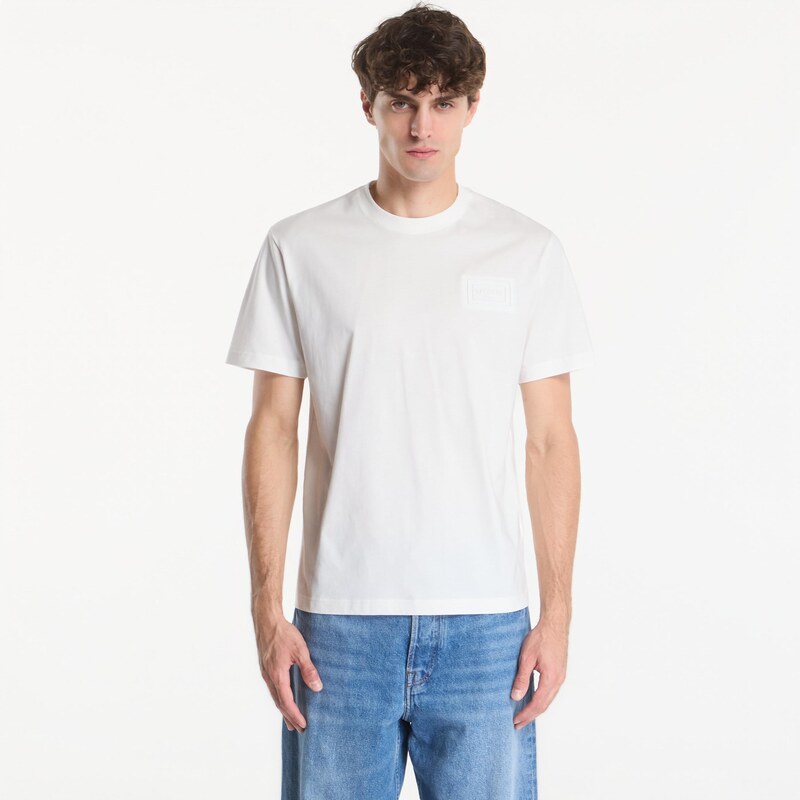 Tričko Lacoste Crewneck T-Shirt Flour L