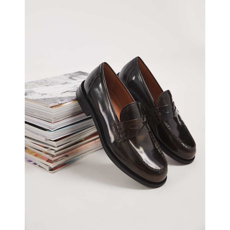 Vagabond Shoemakers Shoemakers Linn leather penny loafers in