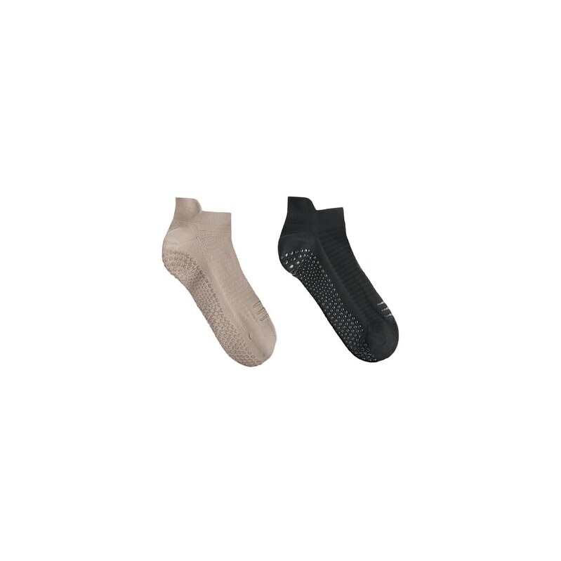 OYSHO 2 pairs of polyamide blend yoga and pilates sneaker socks