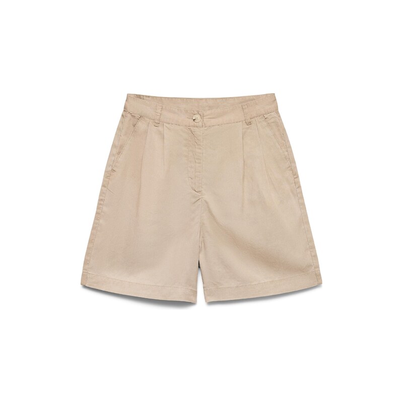 VERO MODA Kalhoty VMFLEUR písková