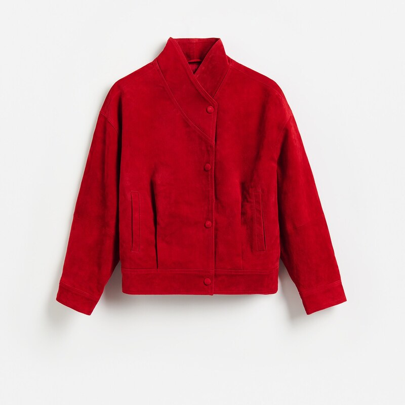 Reserved - LADIES` OUTER JACKET - červená