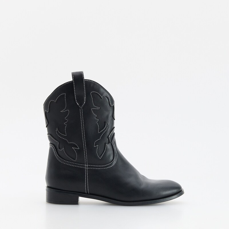 Reserved - LADIES` BOOTS - černý