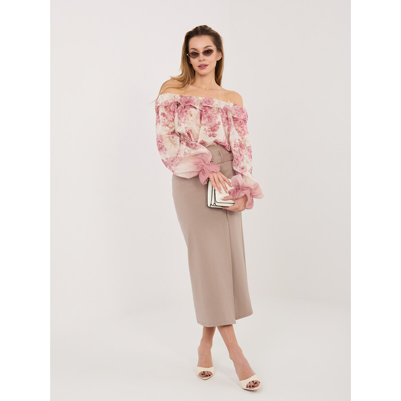 FPrice Sukně IT SD FL7393 1.16 tmavě lila
