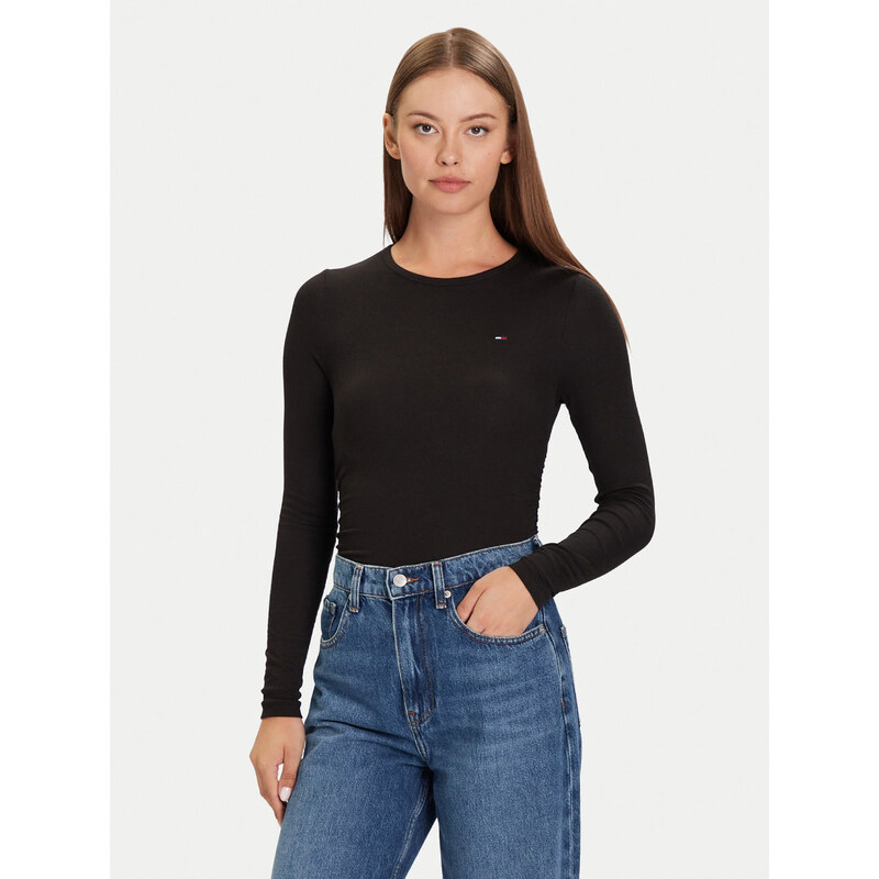 Tommy Jeans dámské černé tričko