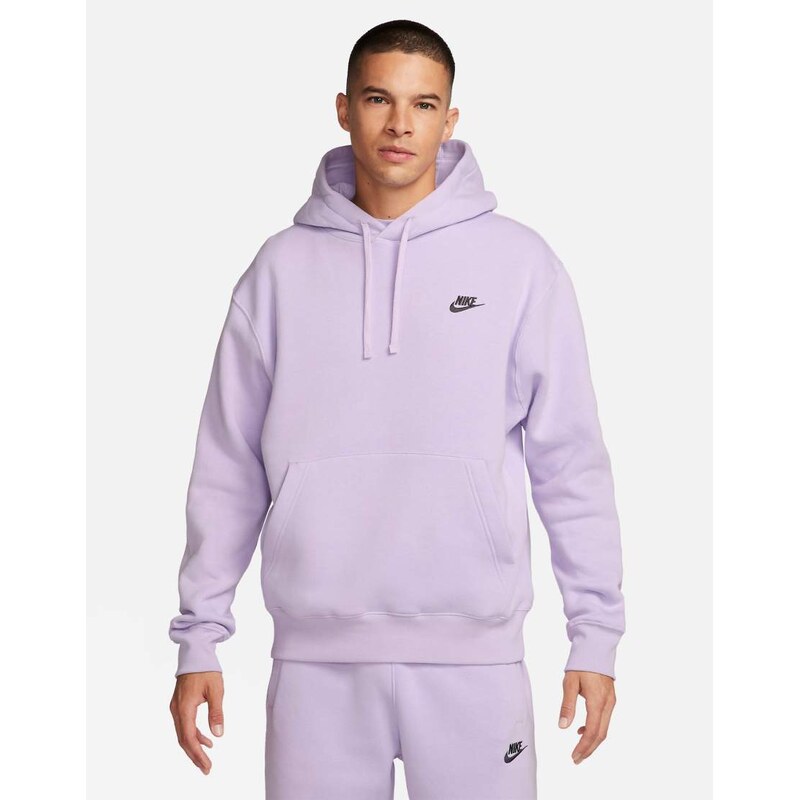 Nike Club Vignette hoodie in light purple