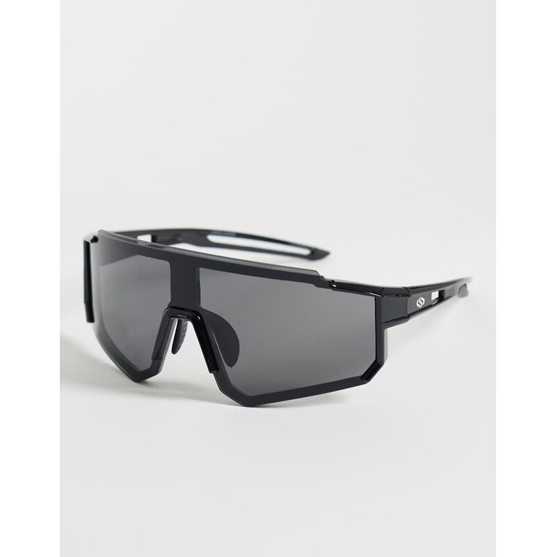 Jack & Jones Sports running glasses in black