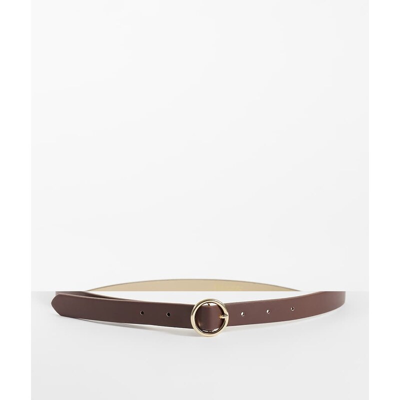 Pieces 3 pack gold buckle belts in black, brown and burgundy