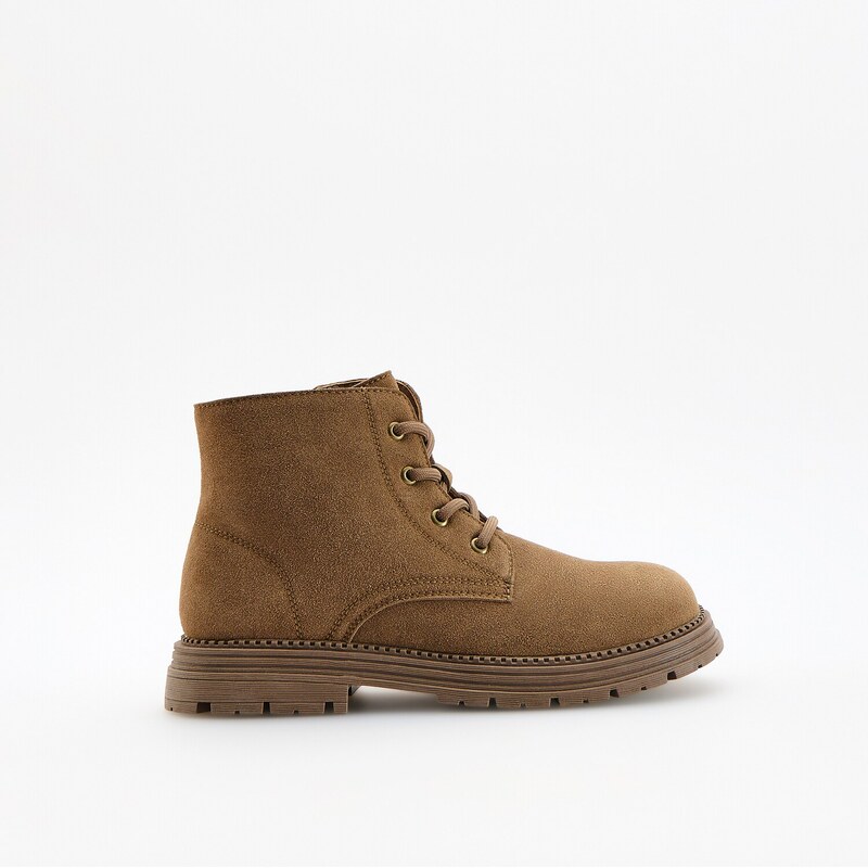 Reserved - BOYS` ANKLE BOOTS - béžová